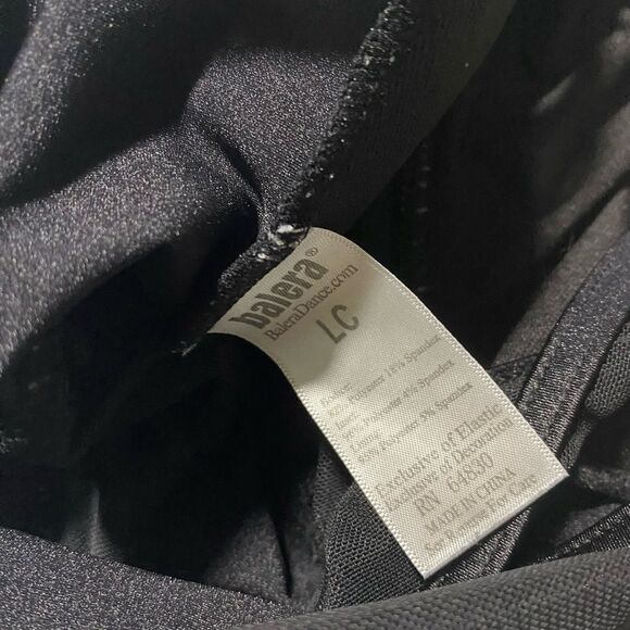 WEISSMAN Balera Dance Costume Cutout Back Tank Leotard Shimmer SH11266 LC child - Picture 7 of 9